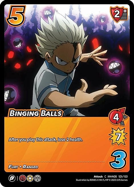 Binging Balls Card Front