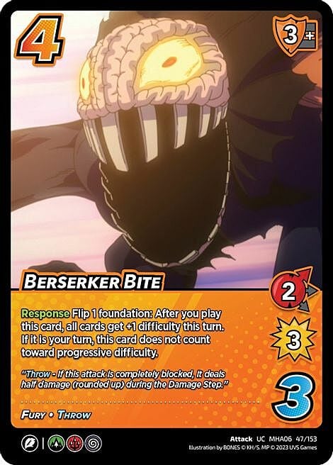 Berserker Bite Card Front