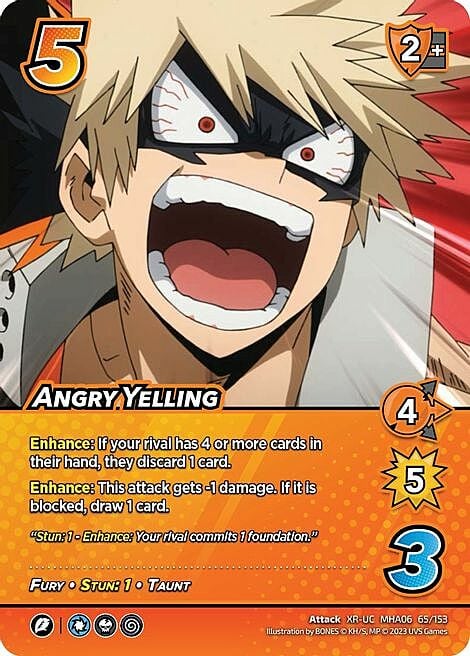 Angry Yelling Frente