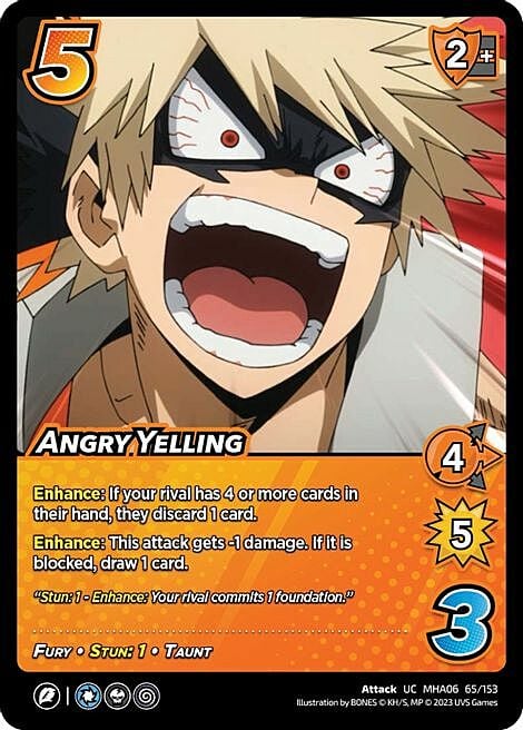 Angry Yelling Frente