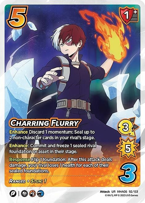 Charring Flurry Frente