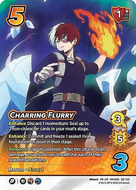 Charring Flurry Frente