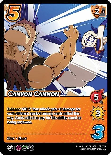 Canyon Cannon Card Front