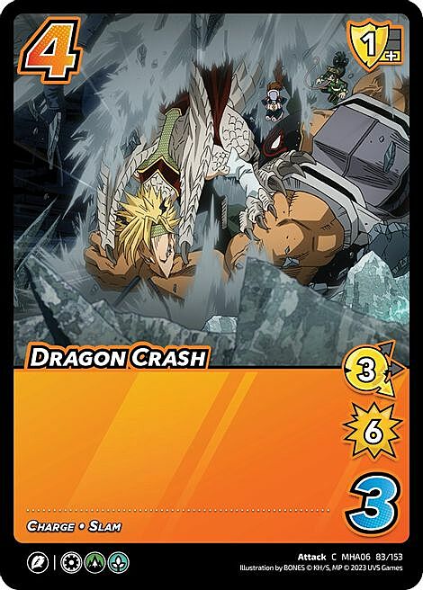 Dragon Crash Card Front