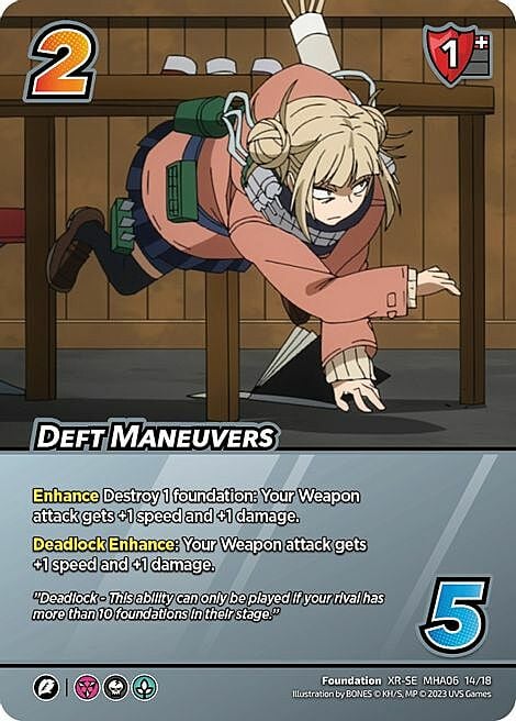 Deft Maneuvers Card Front