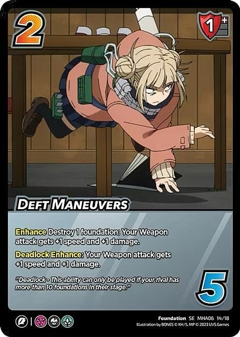 Deft Maneuvers Card Front