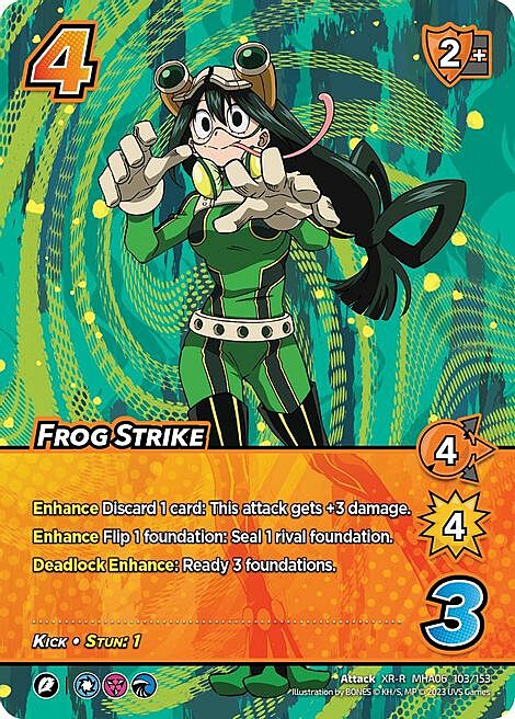 Frog Strike Card Front