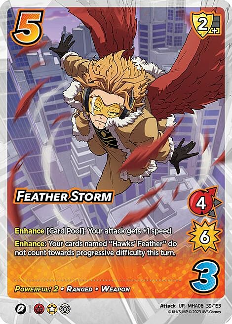 Feather Storm Card Front