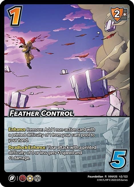 Feather Control Frente