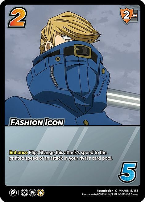 Fashion Icon Card Front