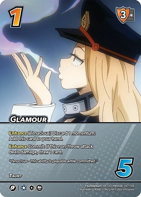 Glamour Card Front