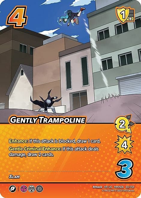 Gently Trampoline Card Front