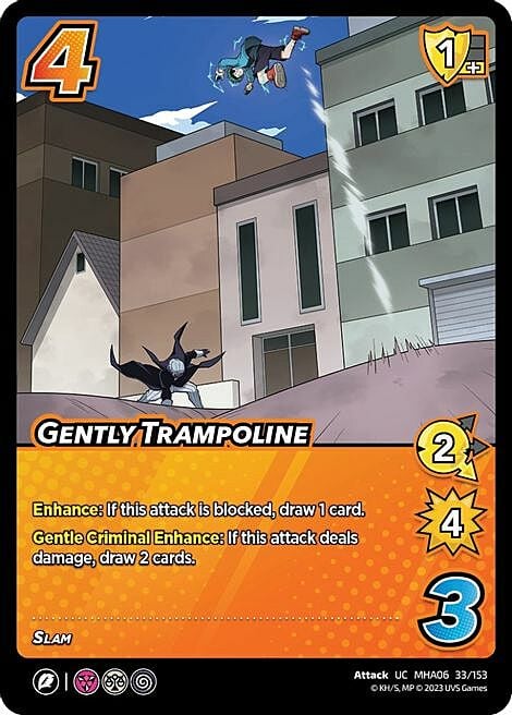 Gently Trampoline Card Front