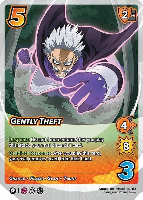 Gently Theft Card Front