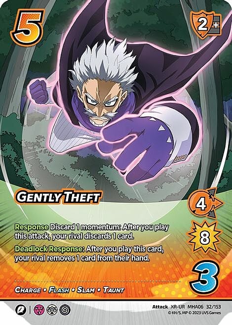 Gently Theft Card Front