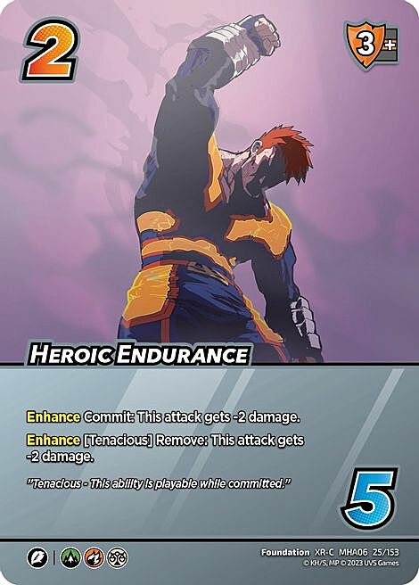 Heroic Endurance Frente