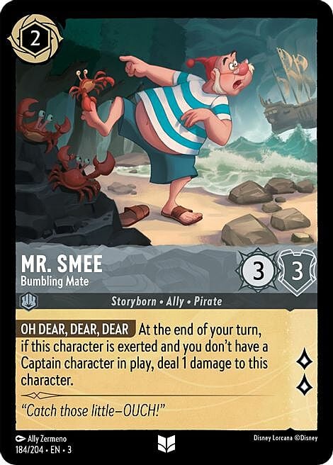 Mr. Smee - Bumbling Mate Frente