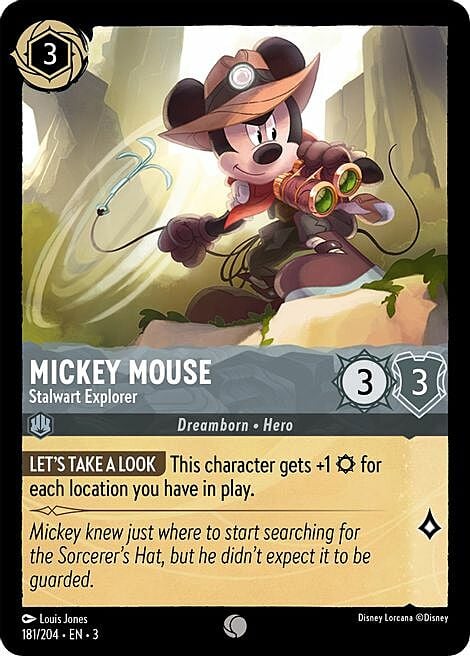 Mickey Mouse - Stalwart Explorer Frente