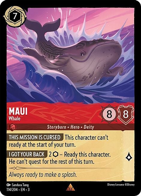 Maui - Balena Card Front