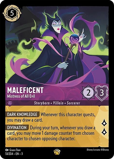 Maleficent - Mistress of All Evil Card Front