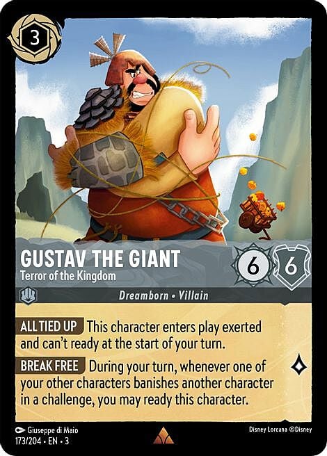 Gustav the Giant - Terror of the Kingdom Card Front