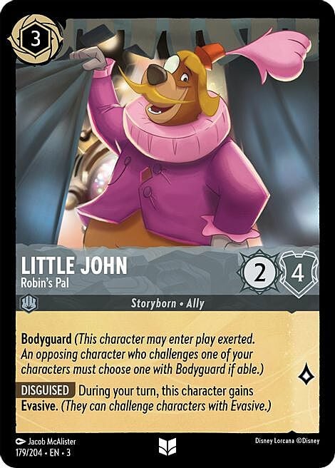 Little John - Robin's Pal Card Front