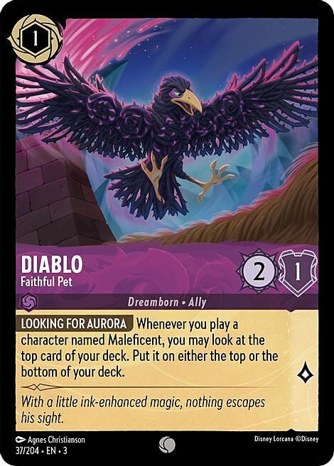 Diablo - Faithful Pet Card Front