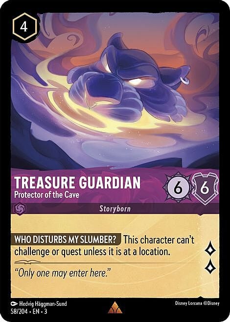 Treasure Guardian - Protector of the Cave Frente