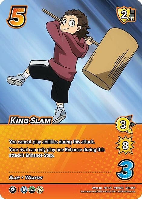 King Slam Card Front