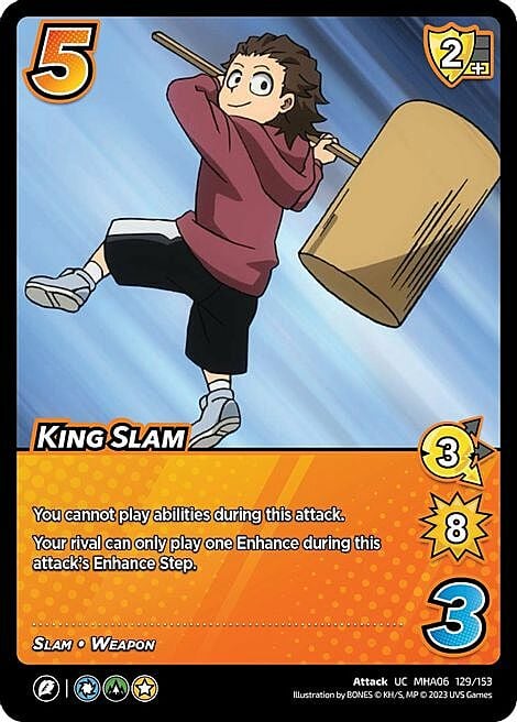 King Slam Card Front