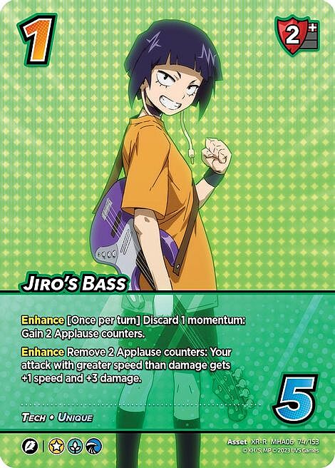 Jiro's Bass Card Front