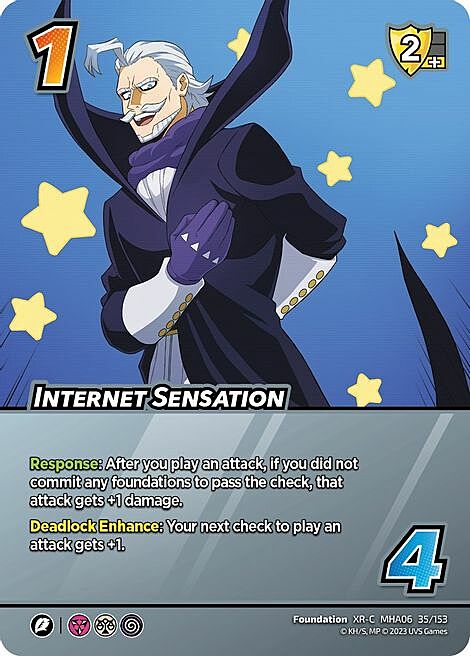 Internet Sensation Card Front