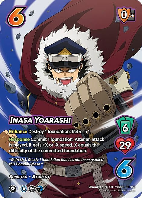 Inasa Yoarashi Card Front