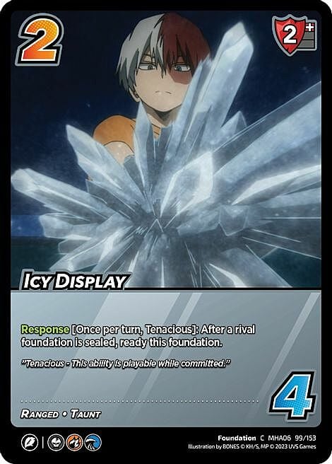 Icy Display Card Front