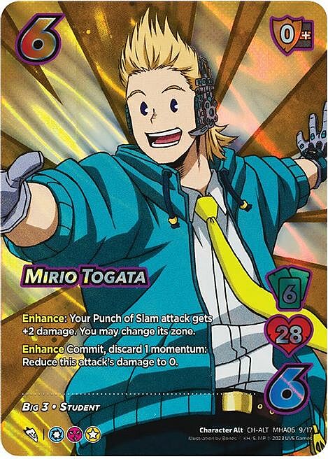 Mirio Togata Card Front