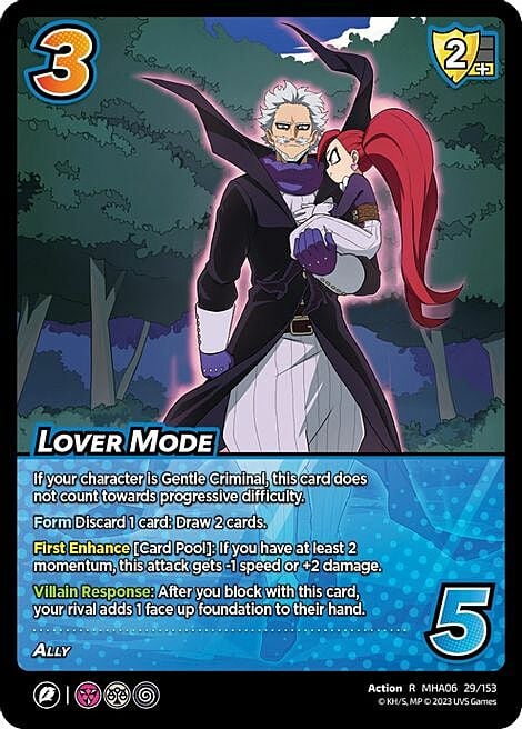 Lover Mode Card Front