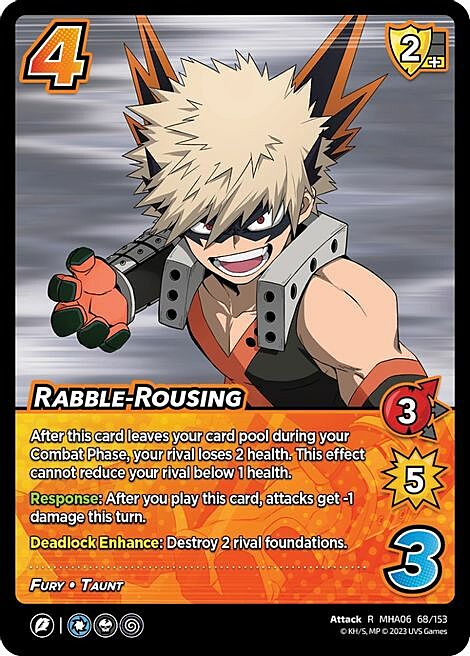 Rabble-Rousing Card Front