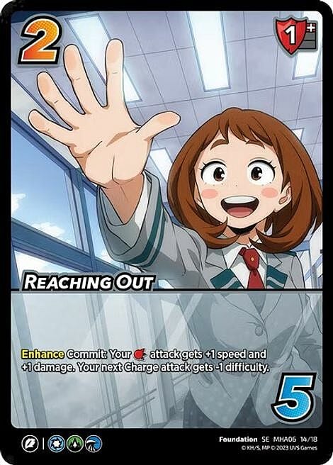 Reaching Out Card Front