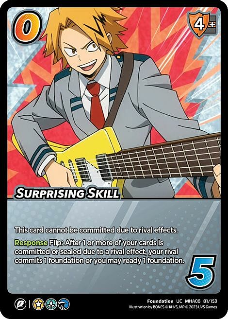 Surprising Skill Card Front