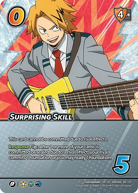 Surprising Skill Card Front