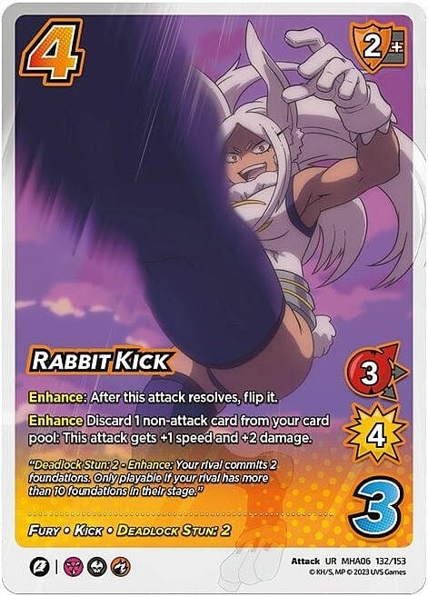 Rabbit Kick Card Front