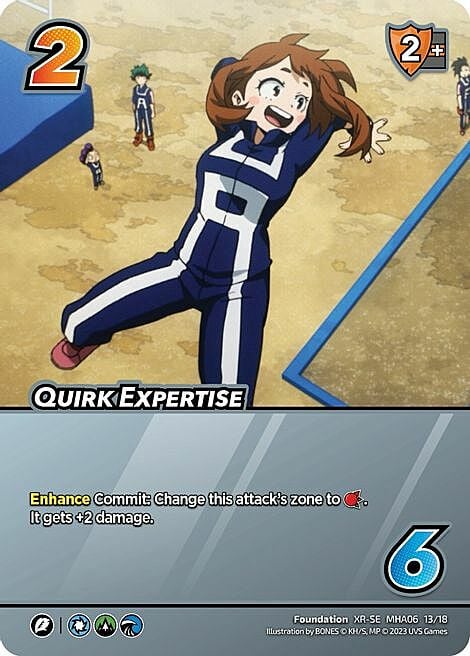 Quirk Expertise Card Front