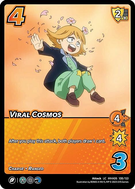 Viral Cosmos Card Front