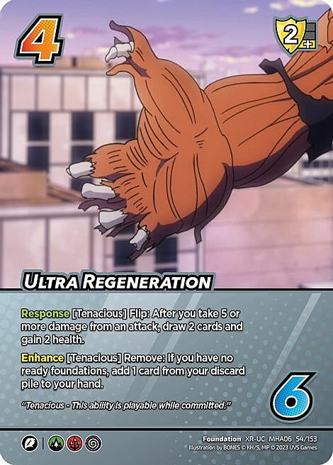 Ultra Regeneration Card Front