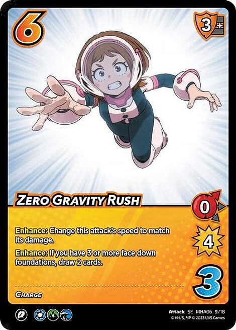 Zero Gravity Rush Frente