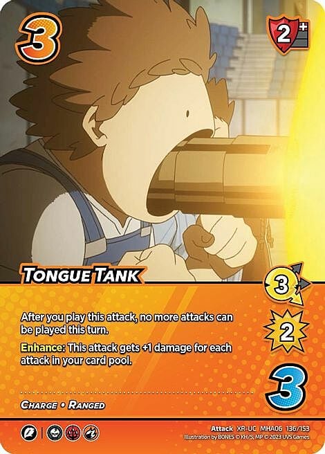 Tongue Tank Card Front