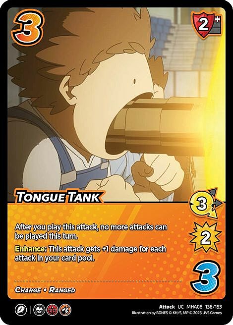 Tongue Tank Card Front