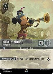 Mickey Mouse - Trumpeter