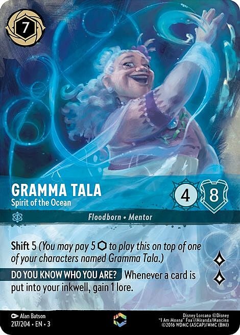 Gramma Tala - Spirit of the Ocean Frente