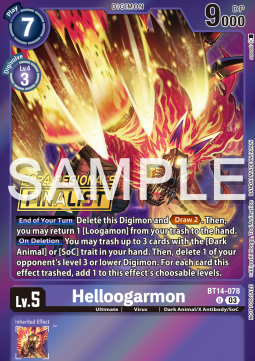 Helloogarmon Championship 2024 | Digimon | CardTrader